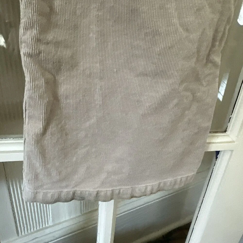 Corduroy Pants Flare Juniors 11 Beige Stretch - Picture 14 of 14